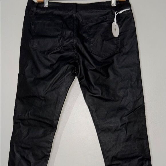 Black Biker Style Pants - Picture 10 of 14
